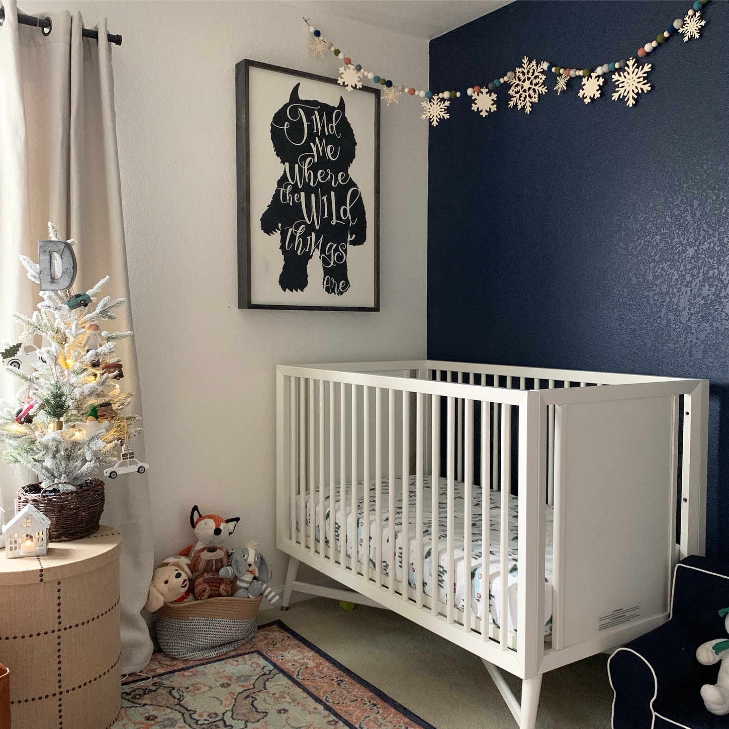 How to Style a Nursery for Christmas Holiday Decor