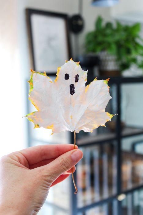 Painted Leaves | Easy Halloween Craft for Kids - Project Whim